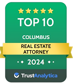 5 stars | Top 10 Columbus | Real Estate Attorney | 2024 | TrustAnalytica