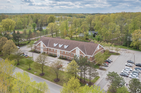 60,000 square foot commercial office located in a suburb of Cleveland, Ohio.
