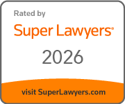 Rated by Super Lawyers 2026 | visit SuperLawyers.com